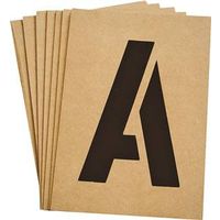 6303507 - 5IN NUMBER/LETTER STENCIL KIT