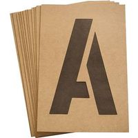 6306211 - 6IN NUMBER/LETTER STENCIL KIT