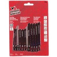 carbon jigsaw blade set, 12 pc
