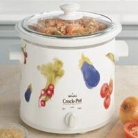 removable crock pot, 4 qt 
