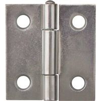 6316442 - 1X1 CABINET HINGE NRW RIV ZINC