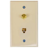 Zenith TW1002CPA Phone Wall Plate