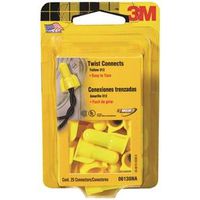 yellow electrical twist connector, 22-10 