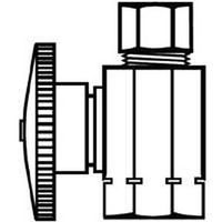 quartet turn straight valve, 1/2in. fip