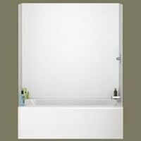 easy wall bath kit, white