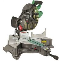 hitachi compound miter saw with laser, 12in.