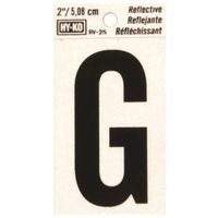 2in. reflective letter g