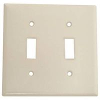 6326771-2G STD WHITE TOGGLE PLATE