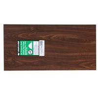 10in. x 24in. walnut prefinished shelf
