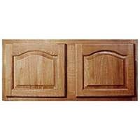 two door wall cabinet, oak 30in. x 18in.