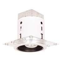 mini recessed can with black baffle, 5in.