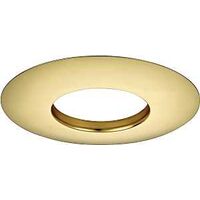 open trim polished brass, 8in.        