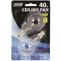 6330708 - 40W CLEAR FAN BULB CANDEL-BASE