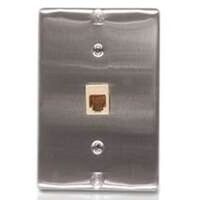 phone wall jack, steel