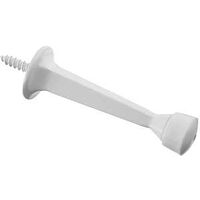 Solid Baseboard Door Stop, 3in. White