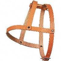 leather pet harness, 26in. x 3/4in.