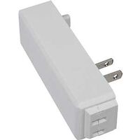 plug-in touch dimmer white, 200 watts