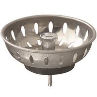 PlumbPak PP22022 Sink Basket Strainer With Fixed Post and Stopper