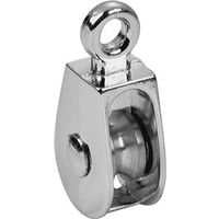 single sheave rigid eye pulley, 1 1/4in.