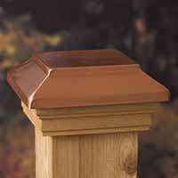 plateau post cap, 6in. x 6in.
