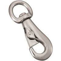 swivel round eye animal snap, 7/8in. x 9/16in.