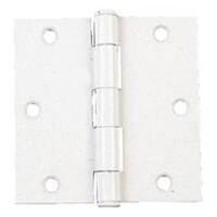 Square Hinge White