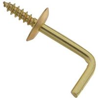 6364707 - 3/4" SOLID BRASS SHOULDER HOOK