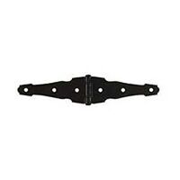 steel strap hinge, 4in. black