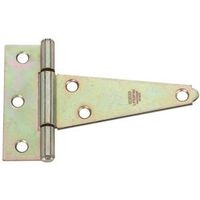 Heavy T-Hinge, 4in. Bright Zinc