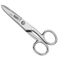 Wiss 5-1/4 in. Electrician's Scissors with Serrated Bottom Blade