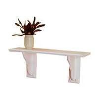 white shelf kit, 7 1/2in. x 36in.