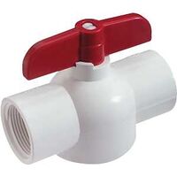 Thread End Pvc Ball Valves, 1/2"