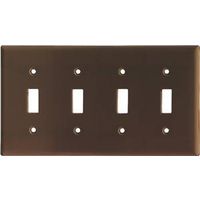 6376198-4G STD BROWN TOGGLE PLATE