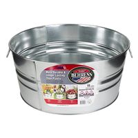 6377170 - 11GAL GALV ROUND WASHTUB