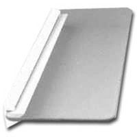 8in. x 24in. chrome glass shelf & anchor kit