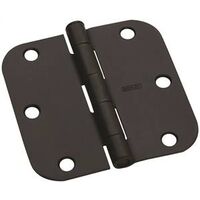 Residential Door Hinge, 3 1/2in. x 3 1/2in. Satin Bronze Dark