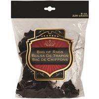 assorted rags, 8 oz       