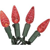 led christmas lights, red