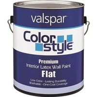 Interior Latex Wall Paint, 1 Gal White