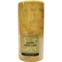 6390298 - PILLAR CANDLE 6IN VANILLA COFF