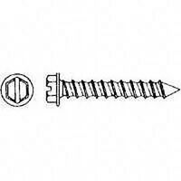 Hex Head Mason Screws, 3/16" x 1 1/4"