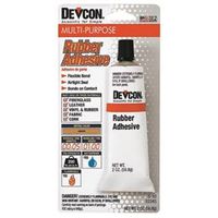 rubber adhesive, amber 2 oz