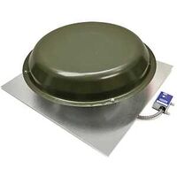 weather wood roof mount power vent good  