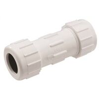 PVC Compression Coupling, 1/2in. x 4in.