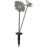 Outdoor Solar Light Stake, 2 In 1 Acrylic Butterfly