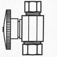 quarter turn repair valve, 1/2in.