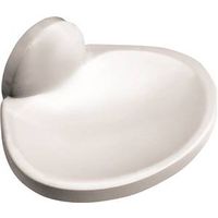 atlantis soap dish cup, white