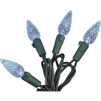 led christmas lights, blue