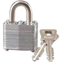 self lock steel padlock, 3/4in.
