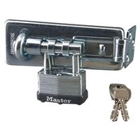 warded general security hasplocks, 4 1/2in.